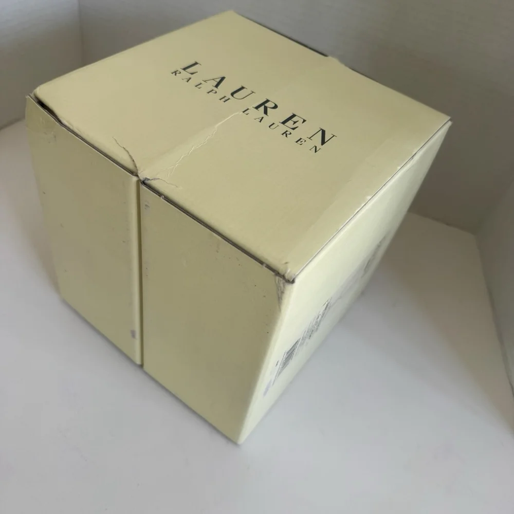 Ralph Lauren Lumiere Crystal Goblets, Etched LRL Set Of 4 RARE**